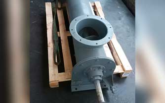 Конвейер винтовой в трубе ГТ1-25-20П, L=4м для цементного завода, Свердловская область